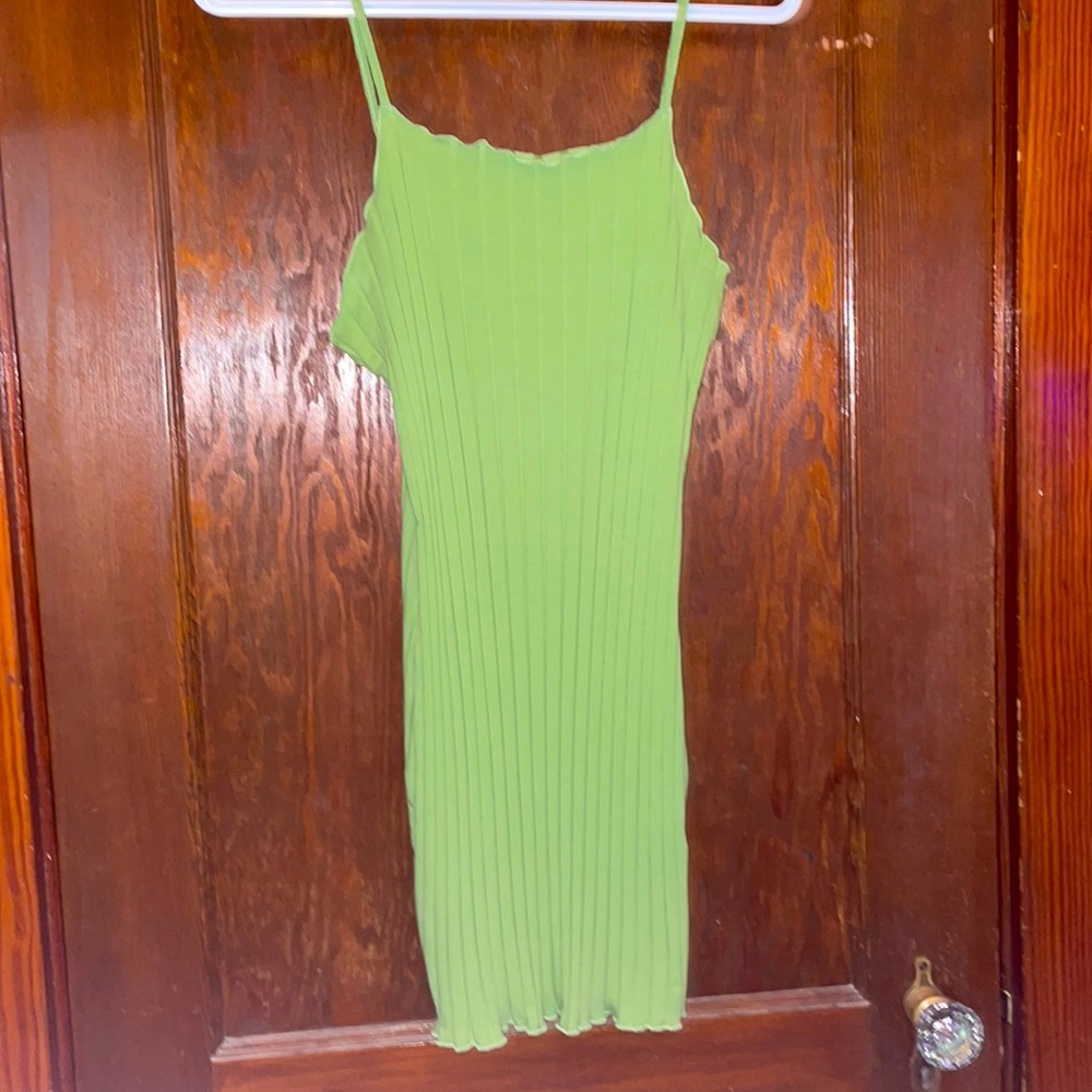 BRAND NEW SHEIN skintight green dress